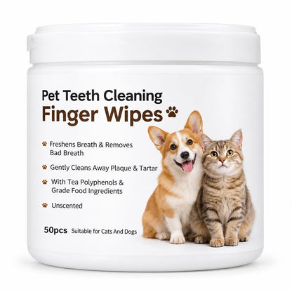 Pet Finger Dental Wipes