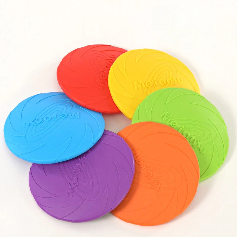 Interactive Flying Disc Dog Toy