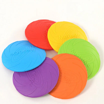 Interactive Flying Disc Dog Toy