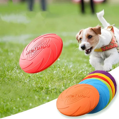 Interactive Flying Disc Dog Toy