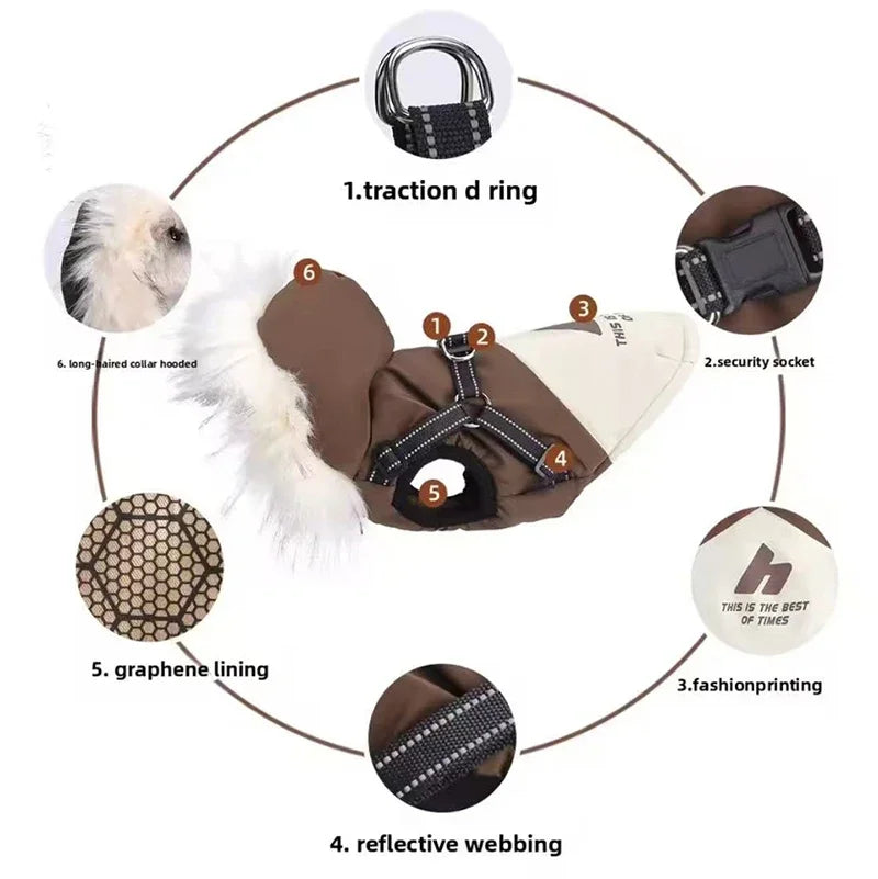 New Pet Dog Winter Warm Coat