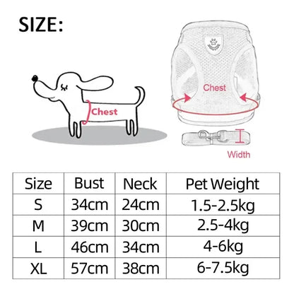 Comfy Mesh Pet Harness