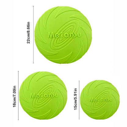Interactive Flying Disc Dog Toy