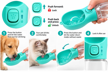 Portable Pet Water Bottle
