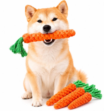 Carrot Dog Chew Toy
