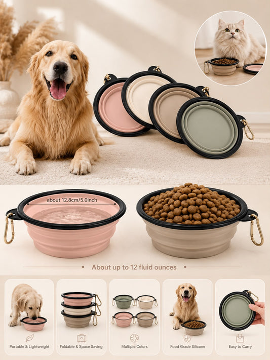 Collapsible Pet Bowl