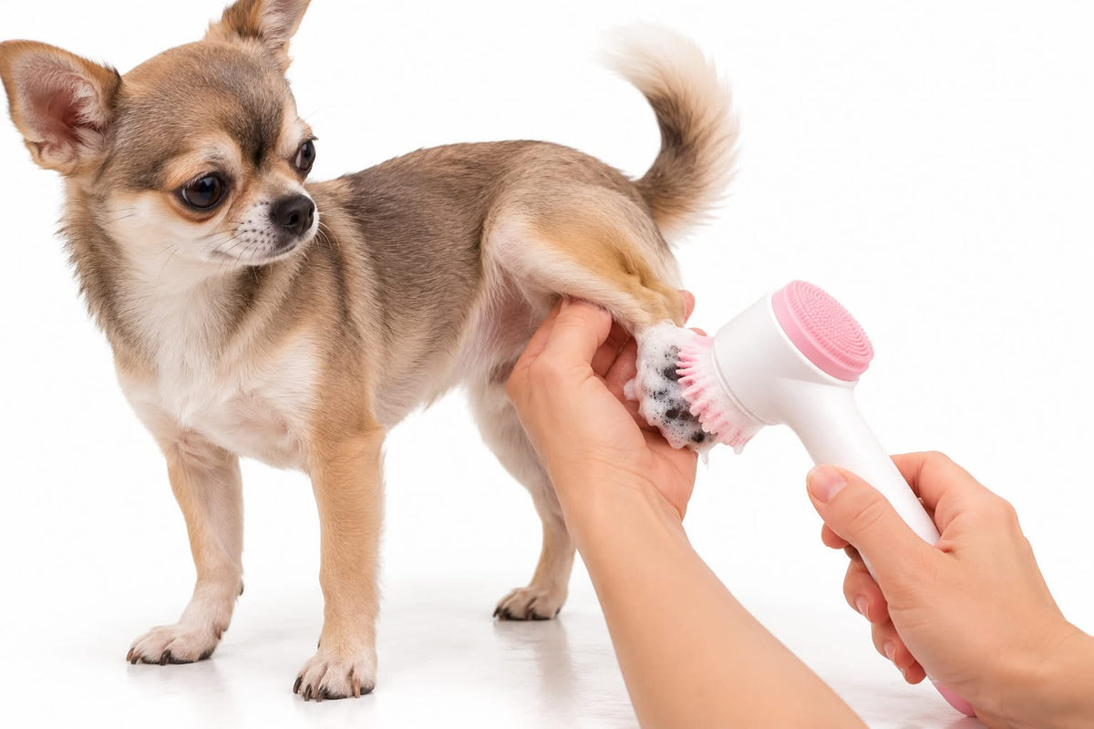 Pet Paw Cleaning Brush